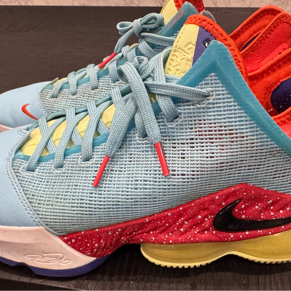 Nike Athletic Shoes - Blue, Red, Yellow